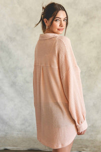 Soft Thermal Knit Shacket Top - Happily Ever Atchison Shop Co.  