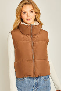 Woven Solid Reversible Vest - Happily Ever Atchison Shop Co.  
