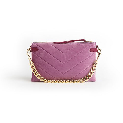 Velvet Envelope Boho Handbag