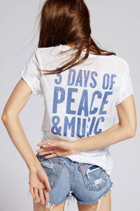 Woodstock 3 Days of Peace & Music Tee