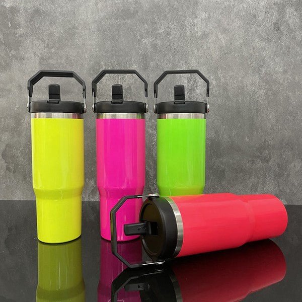 30oz Neon Tumblers - Happily Ever Atchison Shop Co.