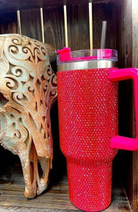 40OZ "GLITZ & GLAMOR" Tumbler - Happily Ever Atchison Shop Co.