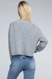 Mock Neck Pullover - Happily Ever Atchison Shop Co.