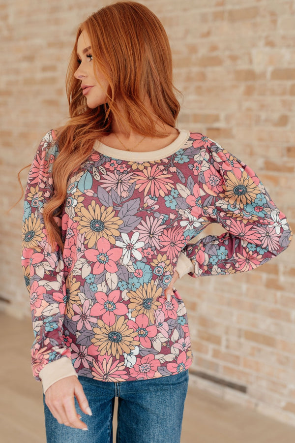 A Florists Dream Long Sleeve Pullover - Happily Ever Atchison Shop Co.