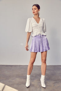 A Line Mini Skort - Happily Ever Atchison Shop Co.