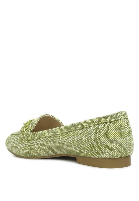ABEERA Chain Embellished Loafers - Happily Ever Atchison Shop Co.