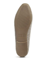 ABEERA Chain Embellished Loafers - Happily Ever Atchison Shop Co.