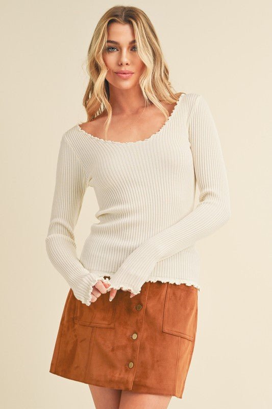 Adalie Knit Sweater - Happily Ever Atchison Shop Co.
