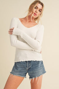 Adalie Knit Sweater - Happily Ever Atchison Shop Co.