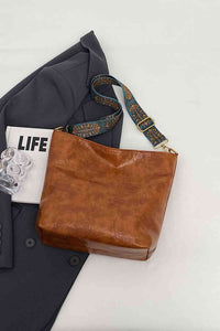Adored PU Leather Shoulder Bag - Happily Ever Atchison Shop Co.