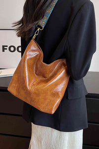 Adored PU Leather Shoulder Bag - Happily Ever Atchison Shop Co.