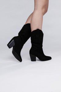 Akito Knee High Heel Boots - Happily Ever Atchison Shop Co.
