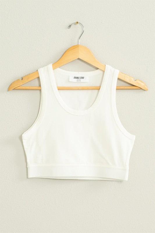 All I Need Cropped Tank Top - Happily Ever Atchison Shop Co.