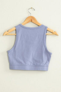 All I Need Cropped Tank Top - Happily Ever Atchison Shop Co.