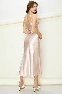 All Nighter Side Slit Maxi Dress - Happily Ever Atchison Shop Co.