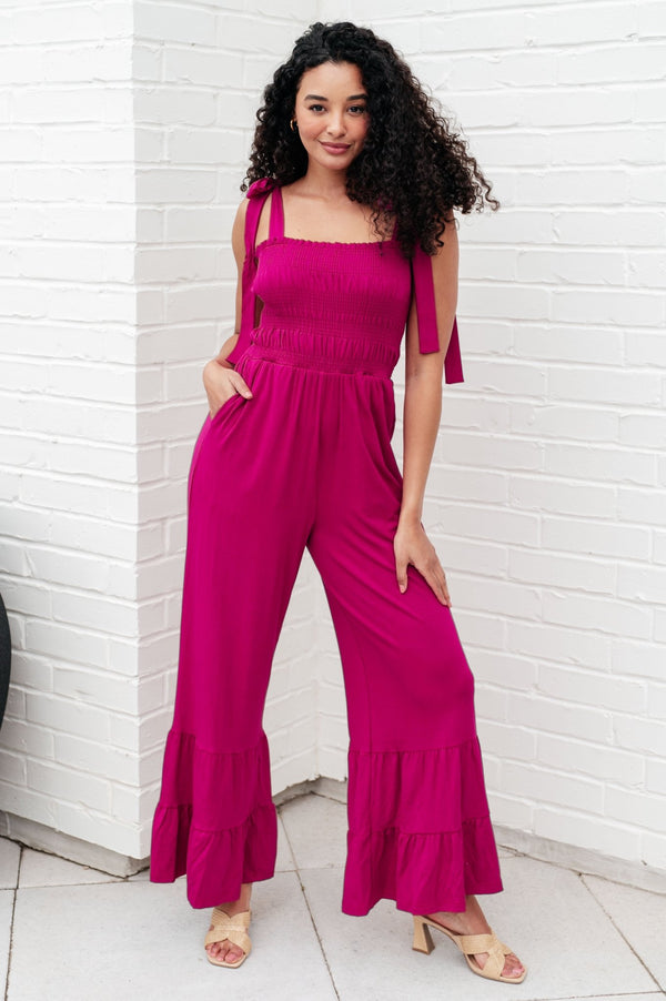 Almost Available Flared Jumpsuit - Happily Ever Atchison Shop Co.