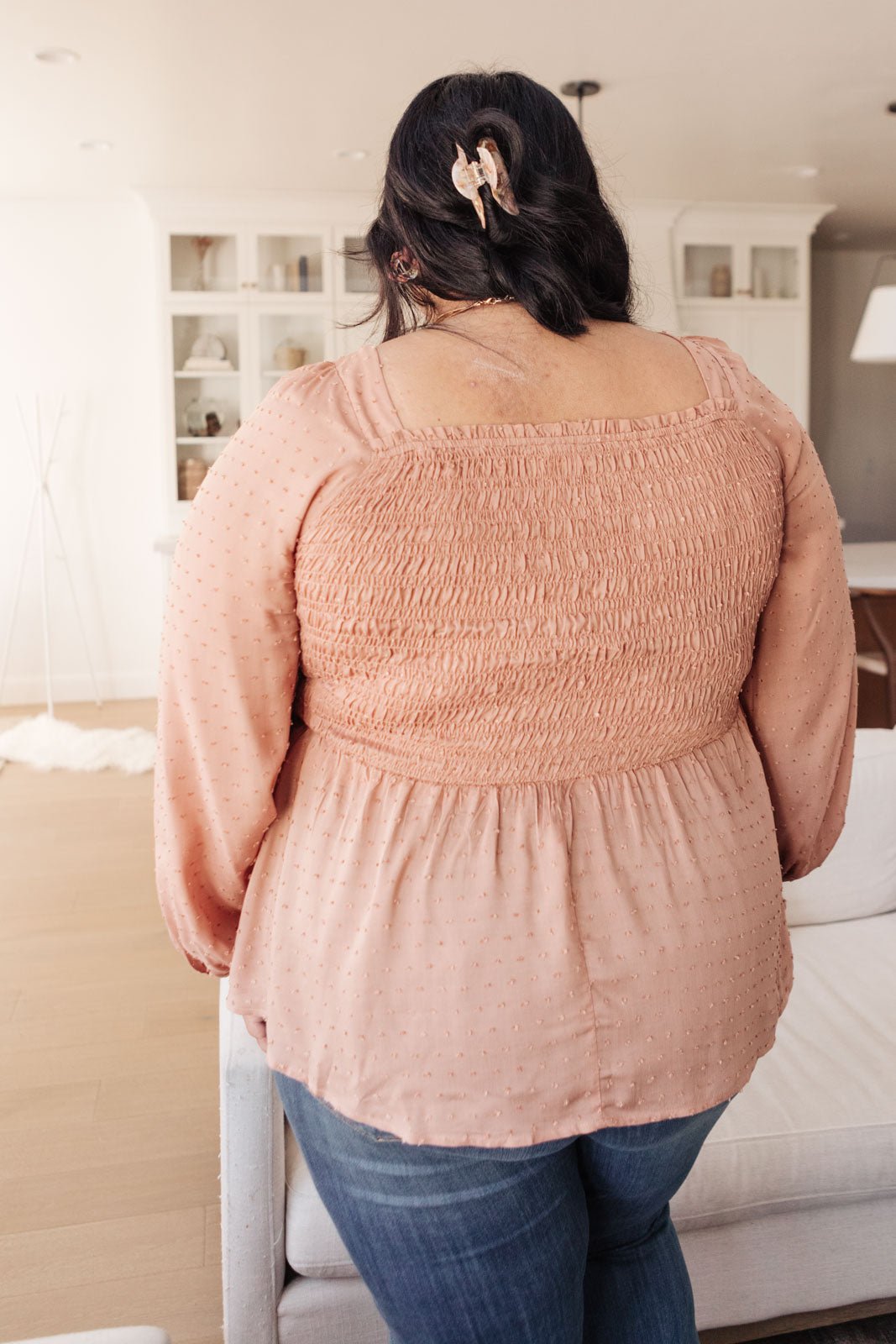 Always Lovely Top In Mauve - Happily Ever Atchison Shop Co.