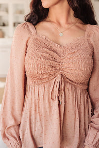 Always Lovely Top In Mauve - Happily Ever Atchison Shop Co.