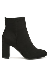 Alysia Block Heel Ankle Boots - Happily Ever Atchison Shop Co.