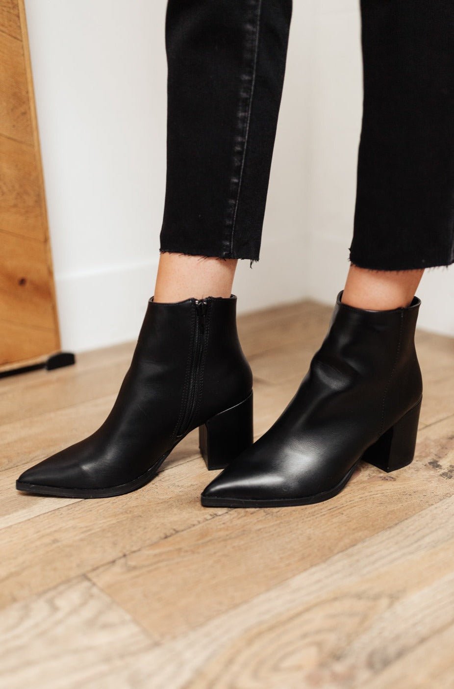 Amari Ankle Boots In Black - Happily Ever Atchison Shop Co.