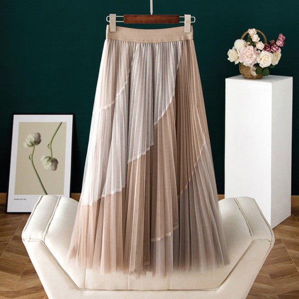 Amelia Double-Layered Skirt  - Happily Ever Atchison Shop Co.