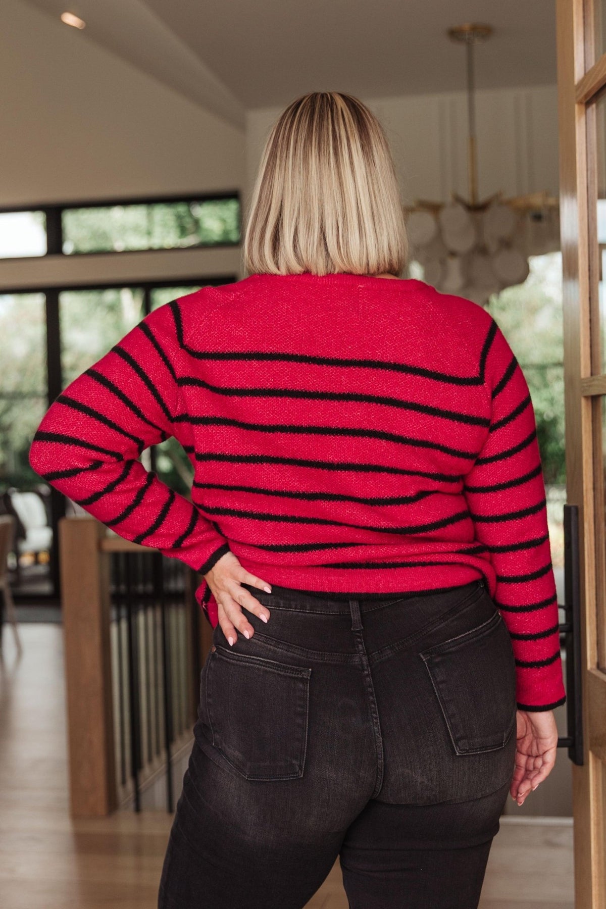 Are We There Yet? Striped Sweater - Happily Ever Atchison Shop Co.