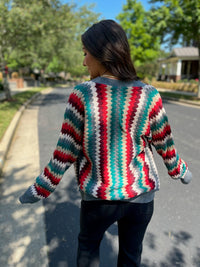 Autumn Adventures Striped Sweater - Happily Ever Atchison Shop Co.