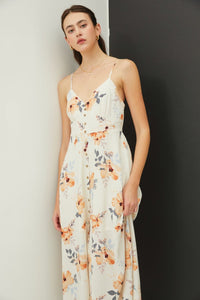 Be Cool Floral Button Down Cami Midi Dress - Happily Ever Atchison Shop Co.