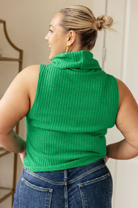 Before You Go Sleeveless Turtleneck Sweater - Happily Ever Atchison Shop Co.