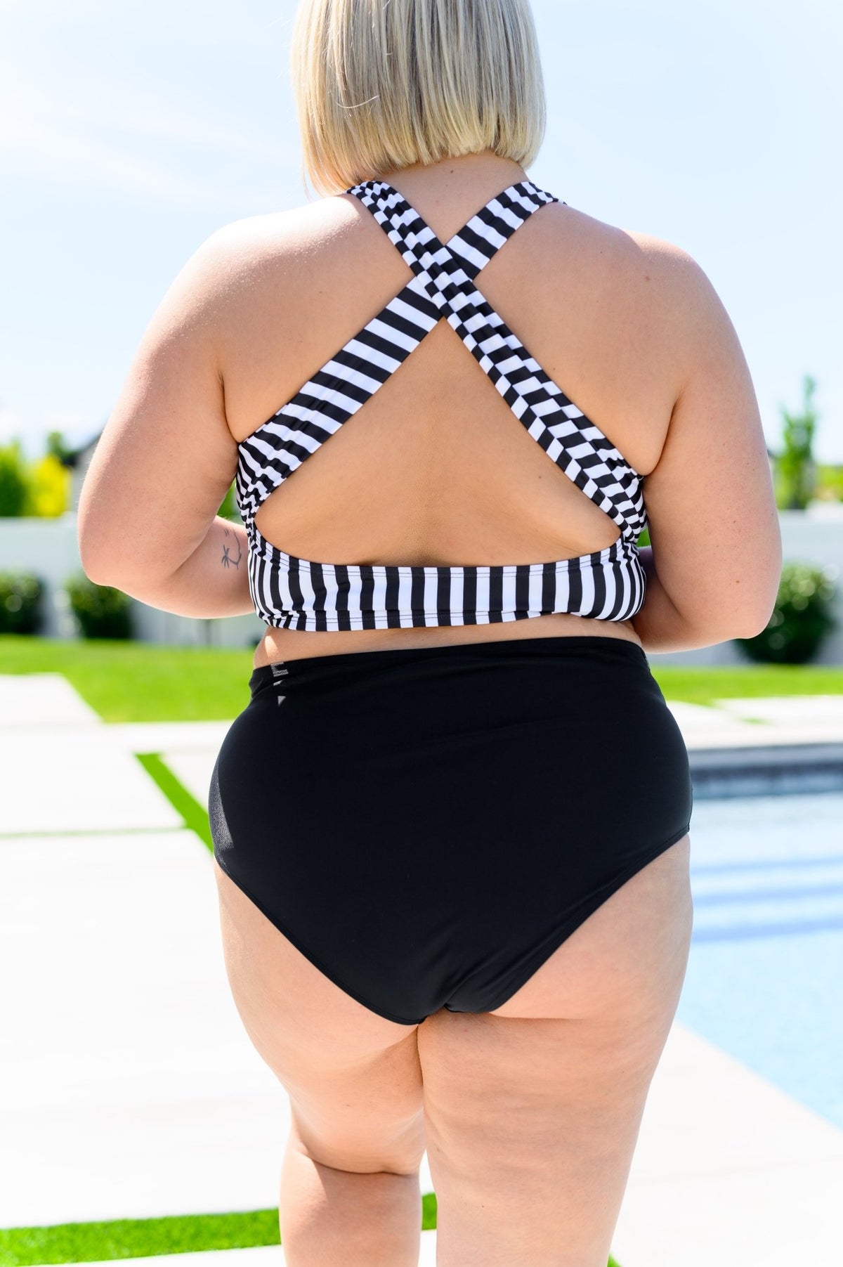 Belize High Waisted Swim Bottoms - Happily Ever Atchison Shop Co.
