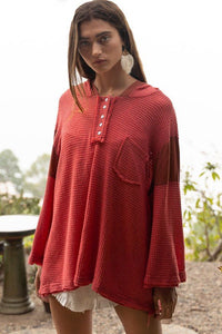 Bell Sleeve Oversized Fit Sweater Top - Happily Ever Atchison Shop Co.