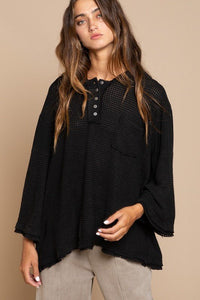 Bell Sleeve Oversized Fit Sweater Top - Happily Ever Atchison Shop Co.