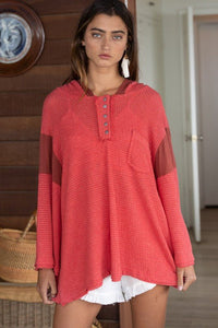 Bell Sleeve Oversized Fit Sweater Top - Happily Ever Atchison Shop Co.