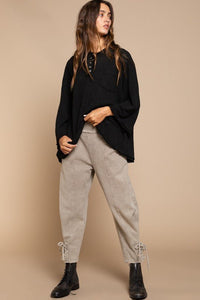 Bell Sleeve Oversized Fit Sweater Top - Happily Ever Atchison Shop Co.