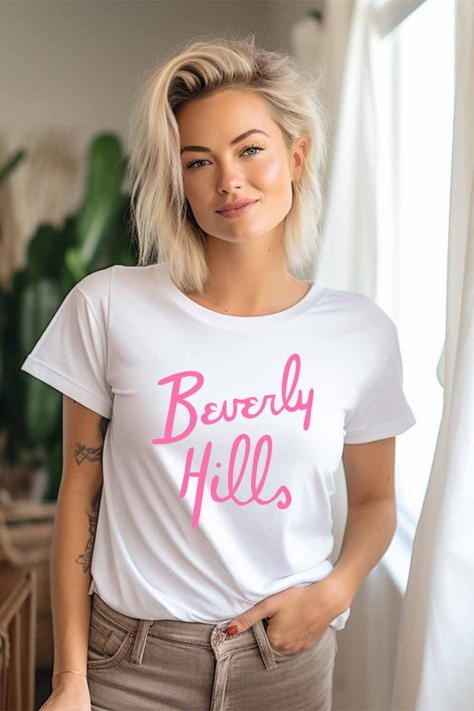 Beverly Hills Graphic Tee - Happily Ever Atchison Shop Co.