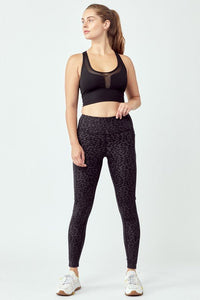 Black Leopard Leggings - Happily Ever Atchison Shop Co.