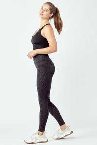 Black Leopard Leggings - Happily Ever Atchison Shop Co.