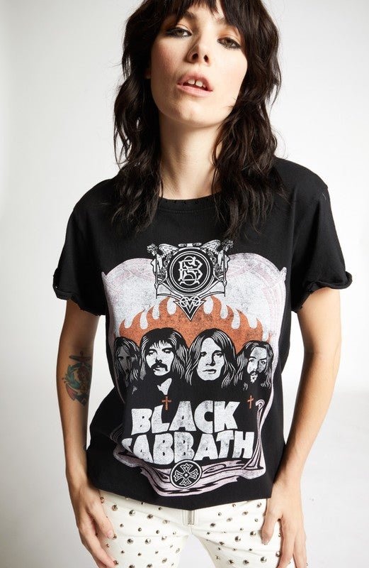 BLACK SABBATH BAND TEE - Happily Ever Atchison Shop Co.