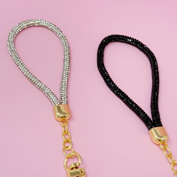 Bling Multi Function Phone Wrist Lanyard - Happily Ever Atchison Shop Co.