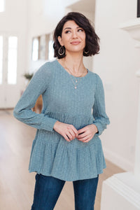 Blue Pathways Top - Happily Ever Atchison Shop Co.