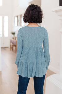 Blue Pathways Top - Happily Ever Atchison Shop Co.