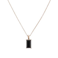 Bonbon Black Crystal Necklace - Happily Ever Atchison Shop Co.