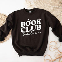 Book Club Babe Graphic Sweatshirt - Happily Ever Atchison Shop Co.