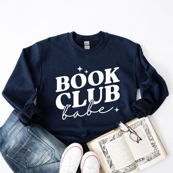 Book Club Babe Graphic Sweatshirt - Happily Ever Atchison Shop Co.