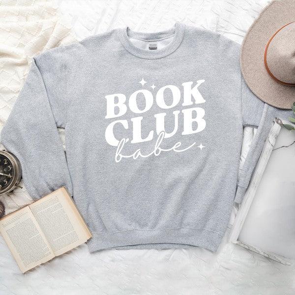 Book Club Babe Graphic Sweatshirt - Happily Ever Atchison Shop Co.