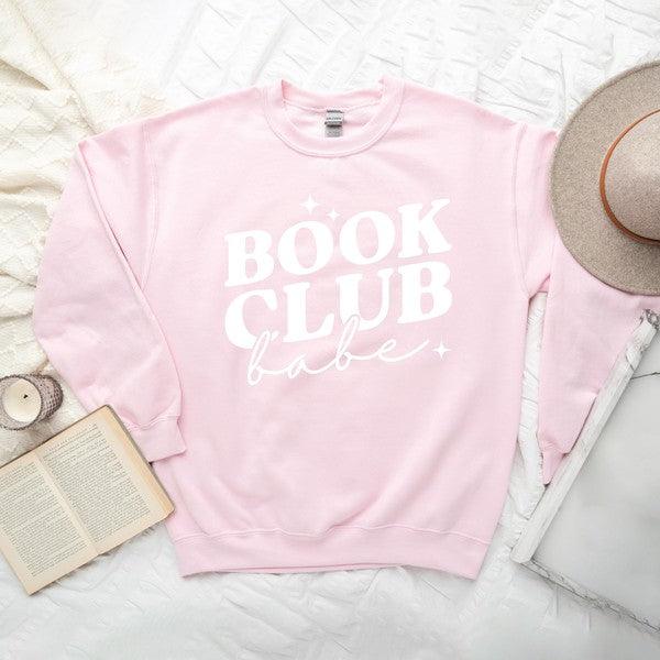 Book Club Babe Graphic Sweatshirt - Happily Ever Atchison Shop Co.