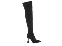 BRANDY OVER THE KNEE HIGH HEELED BOOTS - Happily Ever Atchison Shop Co.