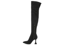 BRANDY OVER THE KNEE HIGH HEELED BOOTS - Happily Ever Atchison Shop Co.