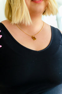 Breathe Pendent Necklace - Happily Ever Atchison Shop Co.