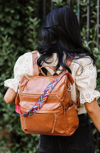 BRIELLE CONVERTITABLE BACKPACK SHOULDER STRAP BAG - Happily Ever Atchison Shop Co.